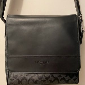 HOUSTON MAP BAG IN SIGNATURE CANVAS